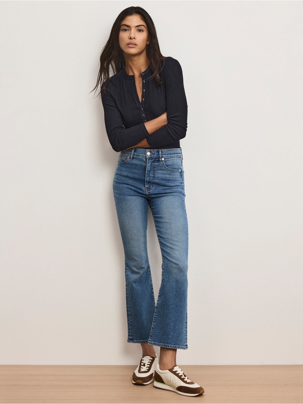 Veronica Beard Carson Kick-Flare Jean